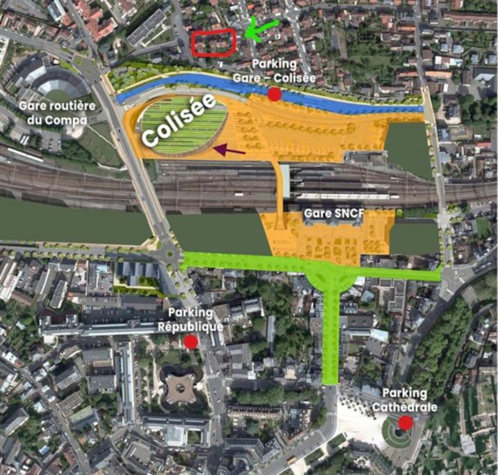 Studio 2 Chartres Gare Et Colisee A 100 M 외부 사진